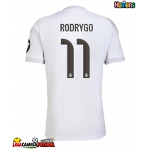 Camisa de Futebol Real Madrid Rodrygo Goes #11 Equipamento Principal 2025-26 Manga Curta